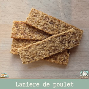 laniere de poulet pour chien et chat