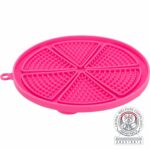 tapis-de-lechage-silicone-chien-rose