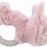 anneau-mastication-caoutchouc-chien-peluche-lapin