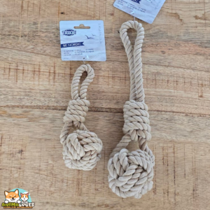 Corde BE NORDIC Trixie avec balle tressée pour chien