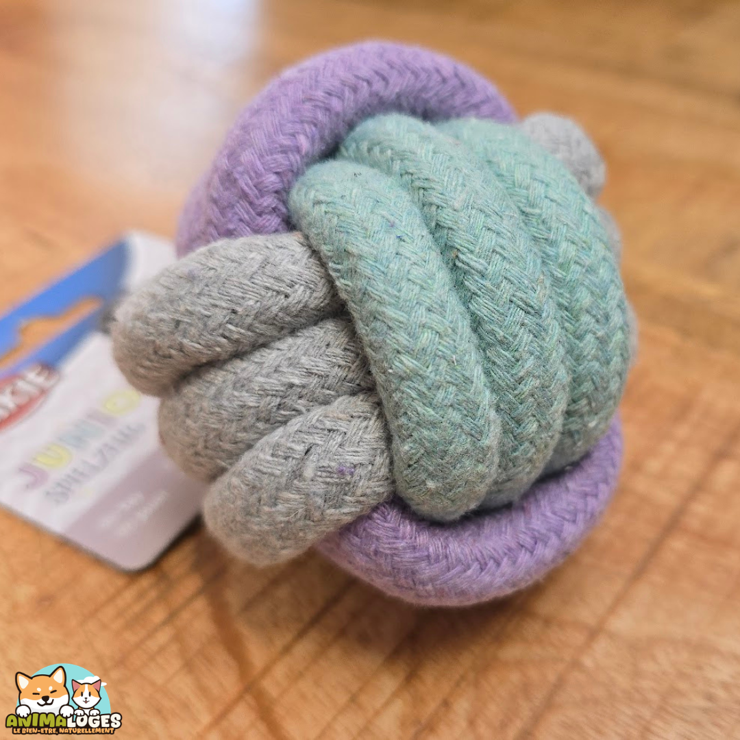 Balle en corde Junior Trixie pour chiot Ø9 cm