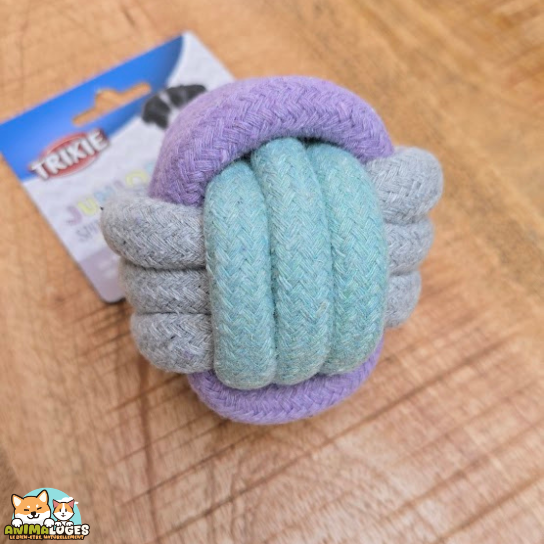 Balle en corde Junior Trixie pour chiot Ø9 cm