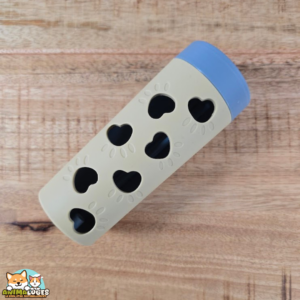 Jouet distributeur de friandises Deru Flamingo beige pour chien et chat