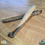 Peau de saumon avec viande naturelle pour chien – friandise poisson