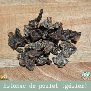 friandises naturelles estomac de poulet pour chien