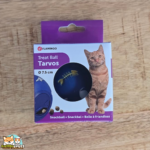 Balle à friandises Tarvos Flamingo bleu foncé pour chat