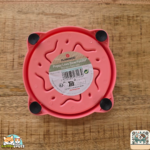 La gamelle Slow Feeder Bini Rond, conçue avec des obstacles bas et des ventouses antidérapantes.