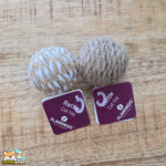 balle pour chat Cacho Flamingo grelot