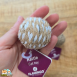 balle pour chat Cacho Flamingo grelot