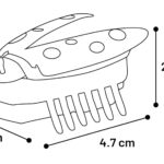 Le jouet Spredda Coccinelle rouge en plastique, vibrant et sonore pour chats.