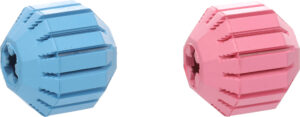 Le jouet Kong® Activity Ball Puppy, disponible en plusieurs couleurs.