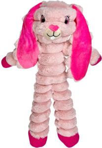 Le jouet en peluche Kong® Shakers Rose Lapin, de grande taille.