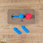 Flamingo Brain Train Wiles jeu d'intelligence pour chien en MDF 22 x 12 cm