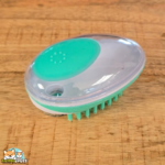 Brosse Flamingo Margo 2-en-1 de massage et nettoyage pour chien