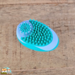 Brosse Flamingo Margo 2-en-1 de massage et nettoyage pour chien
