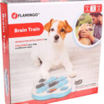 Jouet Brain Train Sherlock Clyde pour chien, avec plusieurs compartiments à friandises et ventouses antidérapantes.