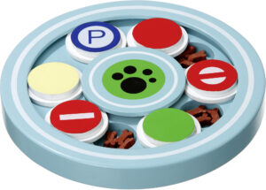 Jeu interactif pour chiots Brain Train Desmond en MDF.