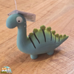 jouet Puga dinosaure en latex avec couineur pour chien