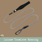 Laisse en nylon haute densité de 180 cm avec poignée en néoprène et tissu réfléchissant 3M.