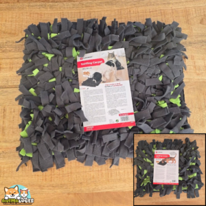 Tapis à renifler Flamingo Amigo gris pour chien et chat disponible en 2 tailles