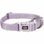 Collier réglable Premium Trixie pour chien, disponible en plusieurs tailles et couleurs.