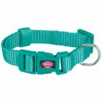 Collier réglable Premium Trixie pour chien, disponible en plusieurs tailles et couleurs.