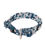 Collier Truelove Flex pour chien avec boucle en acier inoxydable et coutures réfléchissantes.