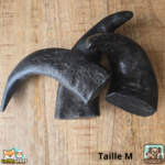 Corne de buffle pleine naturelle pour chien – friandise à mâcher longue durée