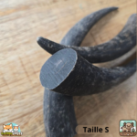 Corne de buffle pleine naturelle pour chien – friandise à mâcher longue durée