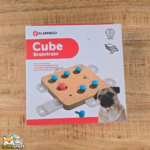 Flamingo Brain Train Cube jeu d'intelligence pour chien 32 x 32 cm