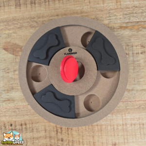 Jeu d'intelligence Flamingo Brain Train Hera en MDF pour chien 25 cm