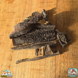 Tripes de bœuf séchées naturelles pour chien – friandises nutritives