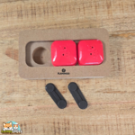 Jeu d'intelligence Flamingo Brain Train Turing en MDF 22 x 12 cm pour chien