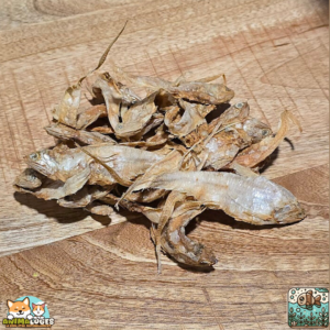 Anchois dorés séchés naturels pour chien – friandises poisson