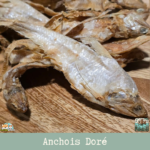 Anchois doré, une friandises naturelles pour chien ou chat, appétante et riche en oméga-3