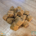 Cubes de viande de lapin naturels pour chien – friandises riches en protéines
