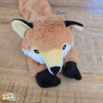 Trixie Renard Pendant 50 cm en peluche avec son et tissu craquant pour chien
