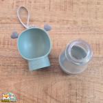 bouteille d'eau portable pour chien avec gamelle intégrée