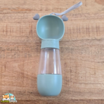 bouteille d'eau portable pour chien avec gamelle intégrée