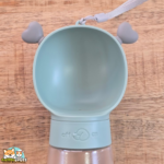 bouteille d'eau portable pour chien avec gamelle intégrée
