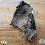 Plaque de peau de bœuf avec poils naturelle pour chien – friandise à mâcher longue durée