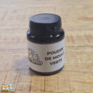 poudre de moule verte pour chien complément articulaire naturel