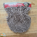 serviette Pakka Flamingo chien absorbante