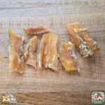 Tendons de bœuf séchés naturels pour chien – friandises à mâcher