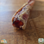 Trachée d’agneau séchée naturelle pour chien – friandise douce à mâcher