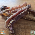 Trachée d’agneau séchée naturelle pour chien – friandise douce à mâcher