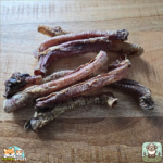 Trachée d’agneau séchée naturelle pour chien – friandise douce à mâcher