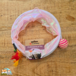 tunnel pour chat Kennedy Flamingo rose