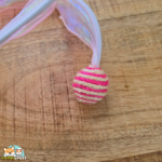 tunnel pour chat Kennedy Flamingo rose