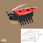 jouet chat Spredda coccinelle rouge